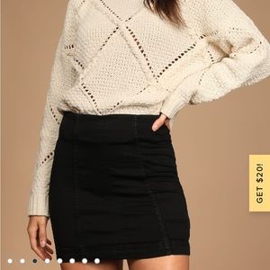 Free people skirt